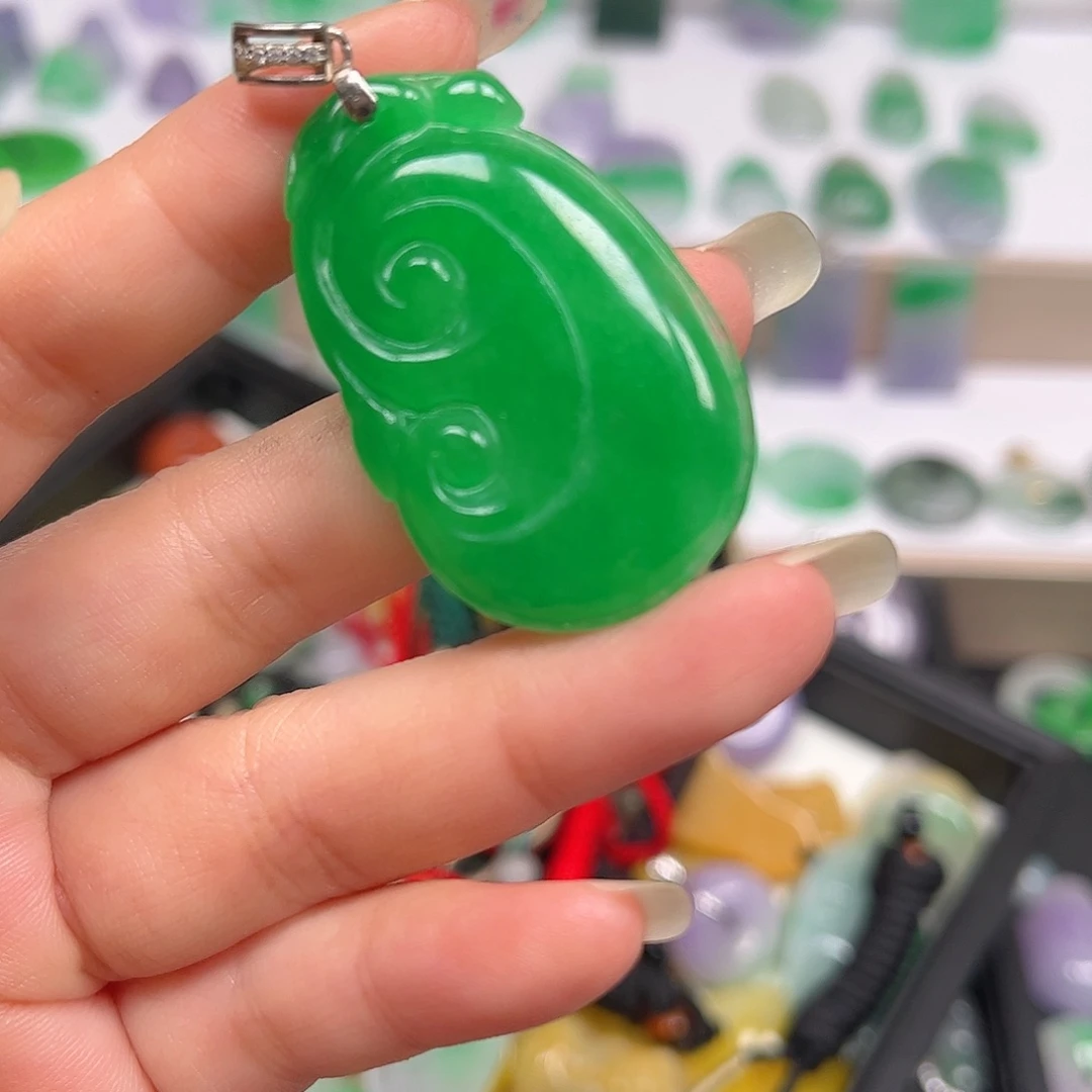 @***️非金属吊坠项链如意