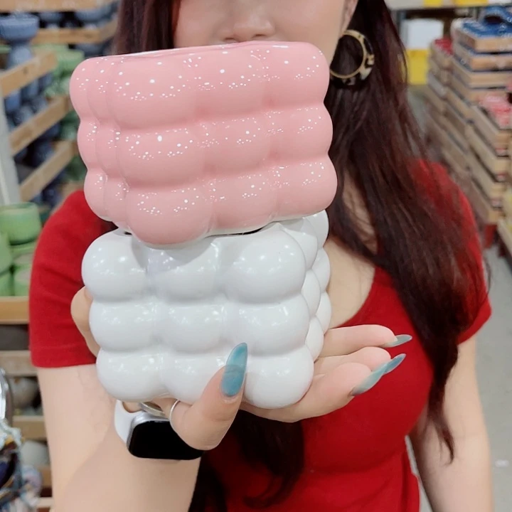 有孔，凑10元包邮陶瓷花盆发货！