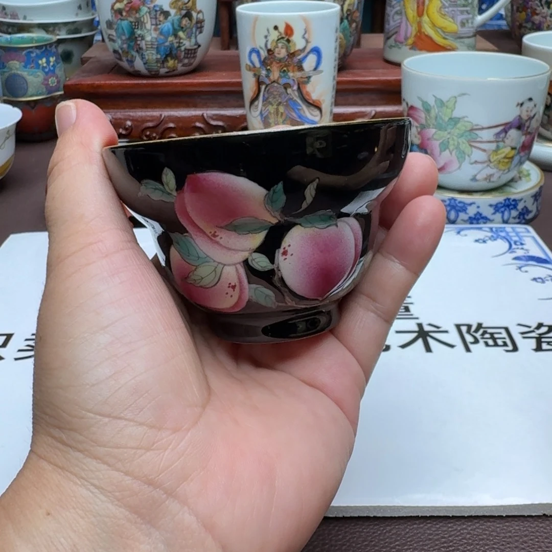景德镇手工手绘展示