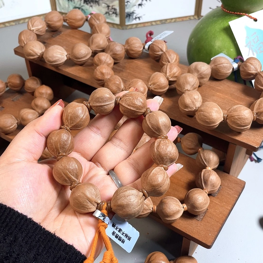 研***思手串/手链橄榄核20/23梅林铁核