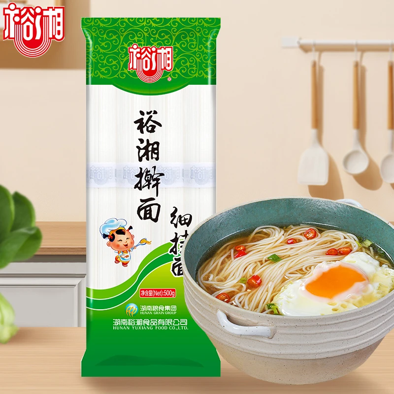 裕湘正宗 手擀面细挂面500g 细腻劲道汤面拌面炸酱面拉面早餐面