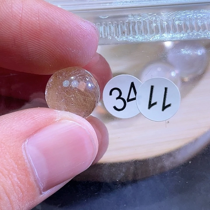 颈饰未镶嵌水晶茶****9