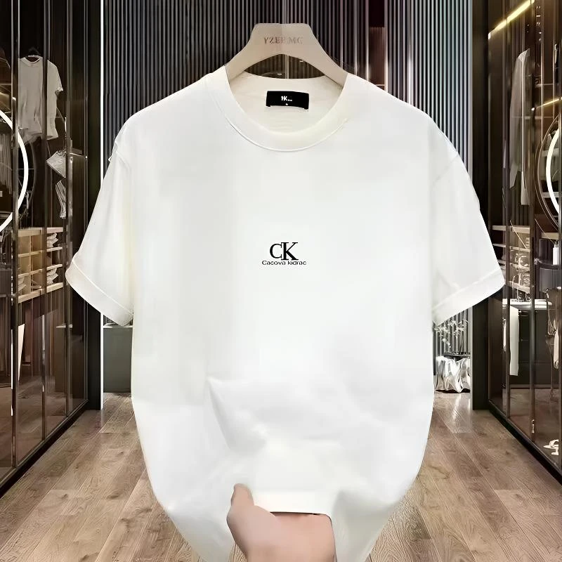 Cacova Kidrac简约设计情侣纯棉短袖夏季运动短袖