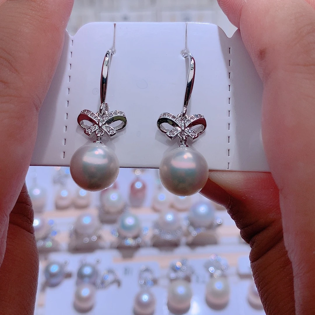 耳饰未镶嵌淡水珍珠CC11.1mm