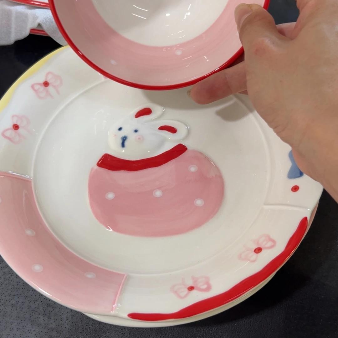 摆件高温陶瓷釉下彩正品