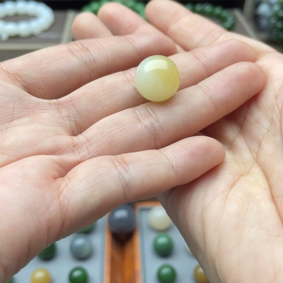 和田玉未镶嵌手链14