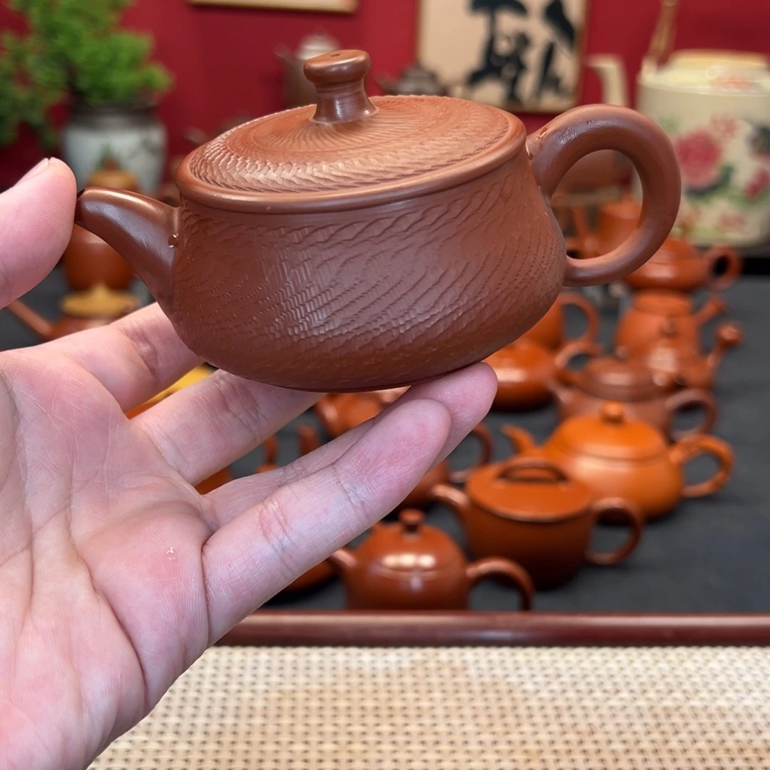 紫砂茶壶潮州手拉壶手拉壶