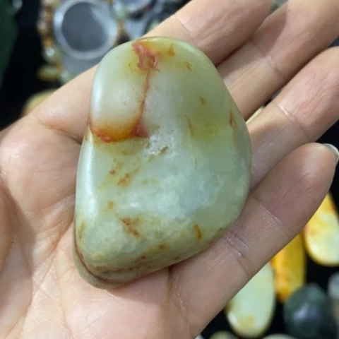 和田玉（糖玉）未镶嵌车挂