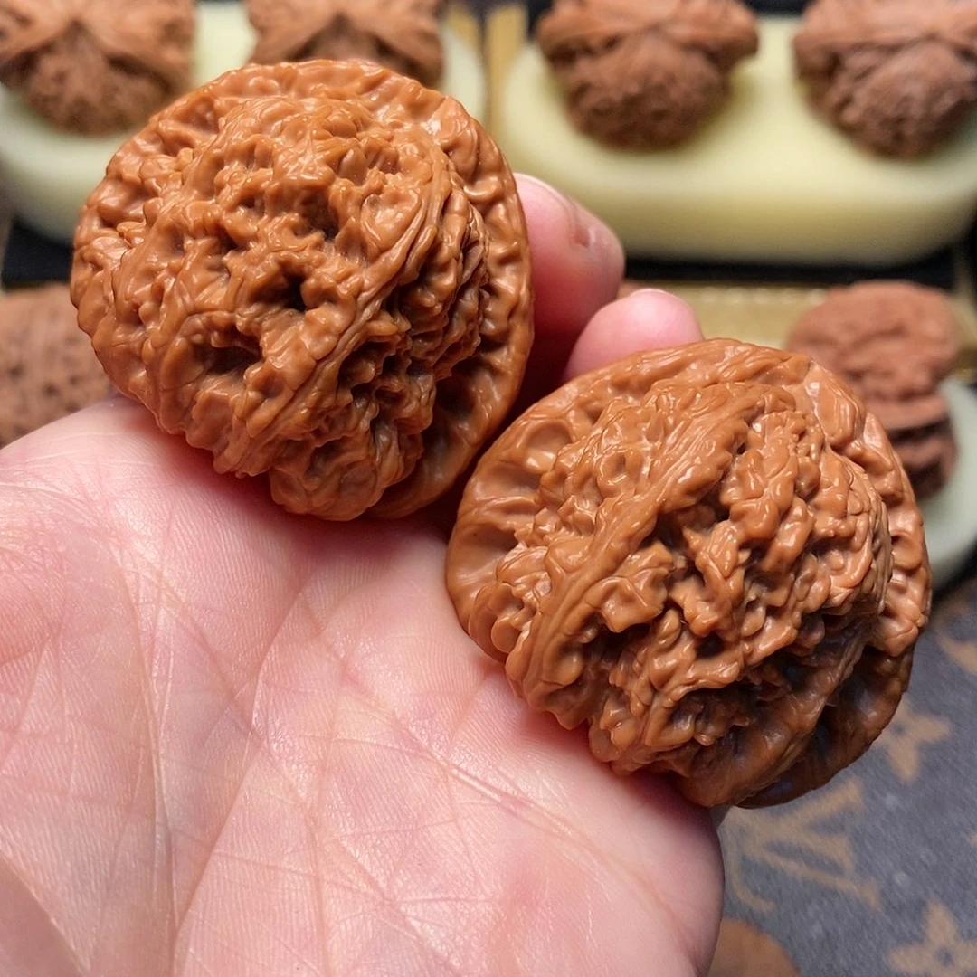 桃核把件一*全品三角白尺寸43