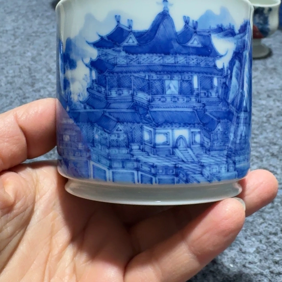 刘***鹏现代景德镇陶瓷手绘茶具