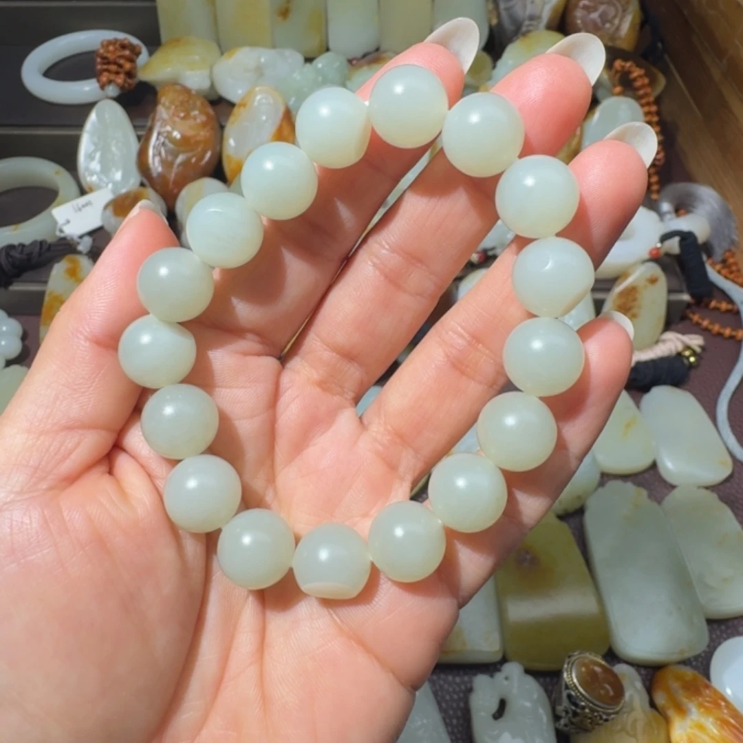 和田玉未镶嵌吊坠(不含链)