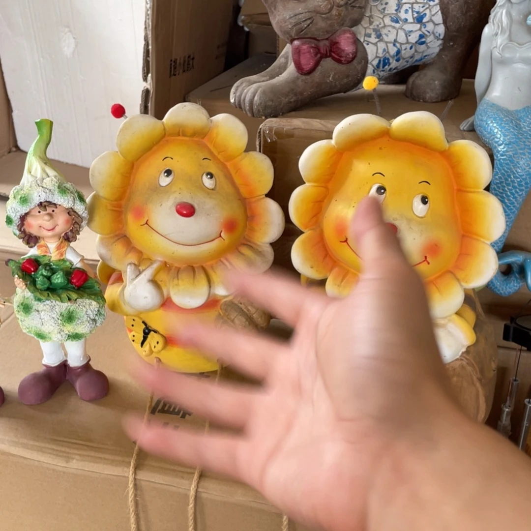 【闪购商品】树脂吊脚蜜蜂一对摆件
