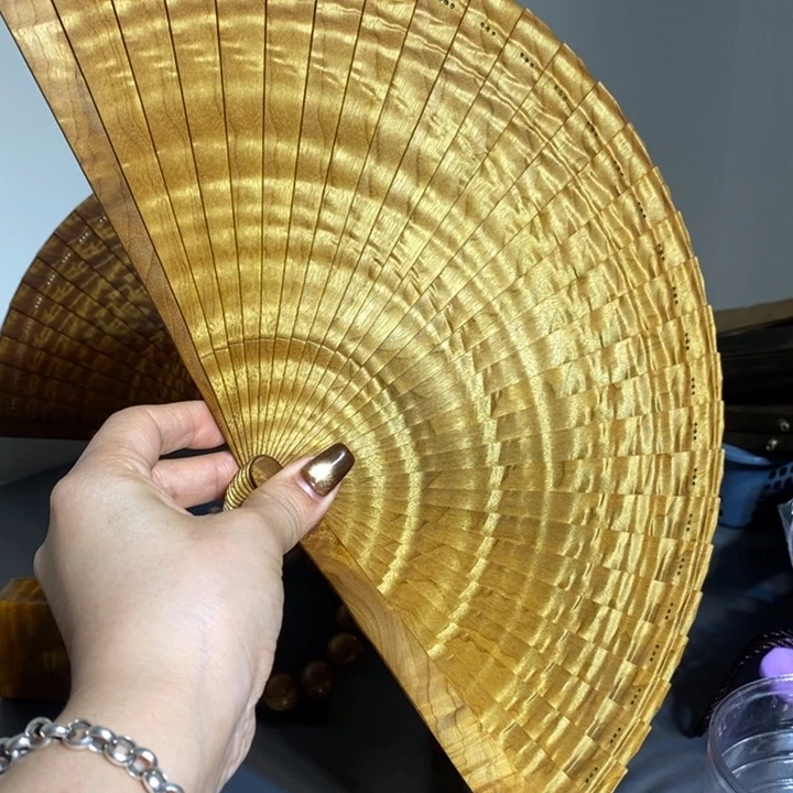 金丝楠金丝楠木扇子