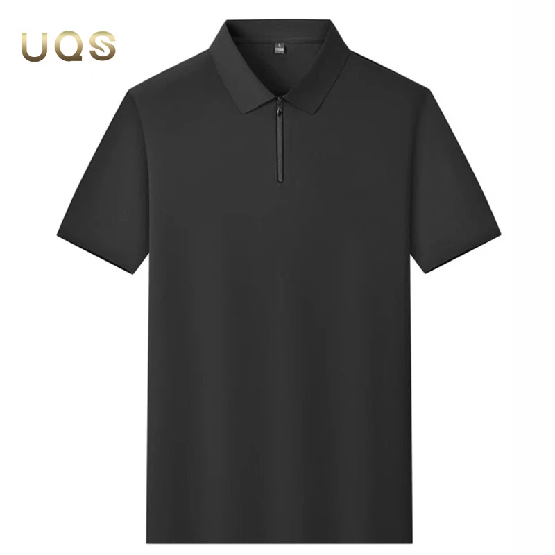 时尚绅士男士T恤25夏季上新简约舒适轻薄透气休闲百搭冰丝POLO衫