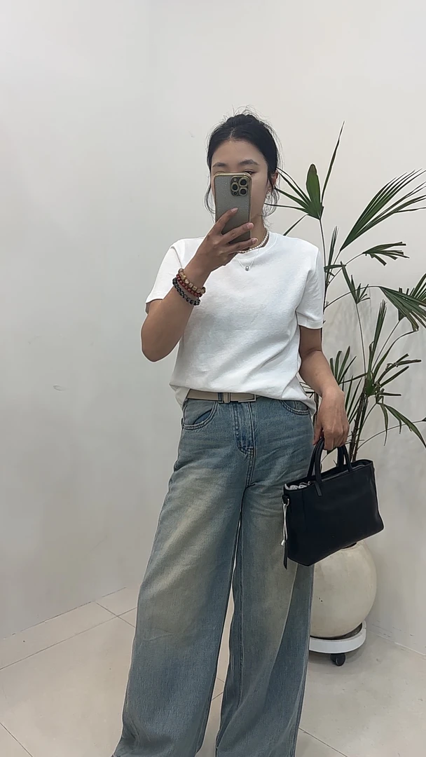 【素熙】家韩国面料通勤百搭小衫8824