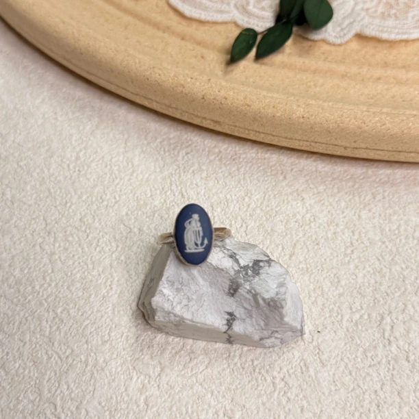 90新  【六六中古】孤品复古戒指km8331港16欧55