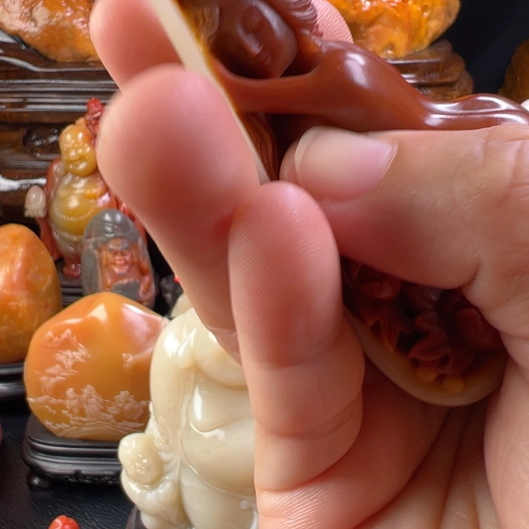 寿山石用****1寿山石雕刻