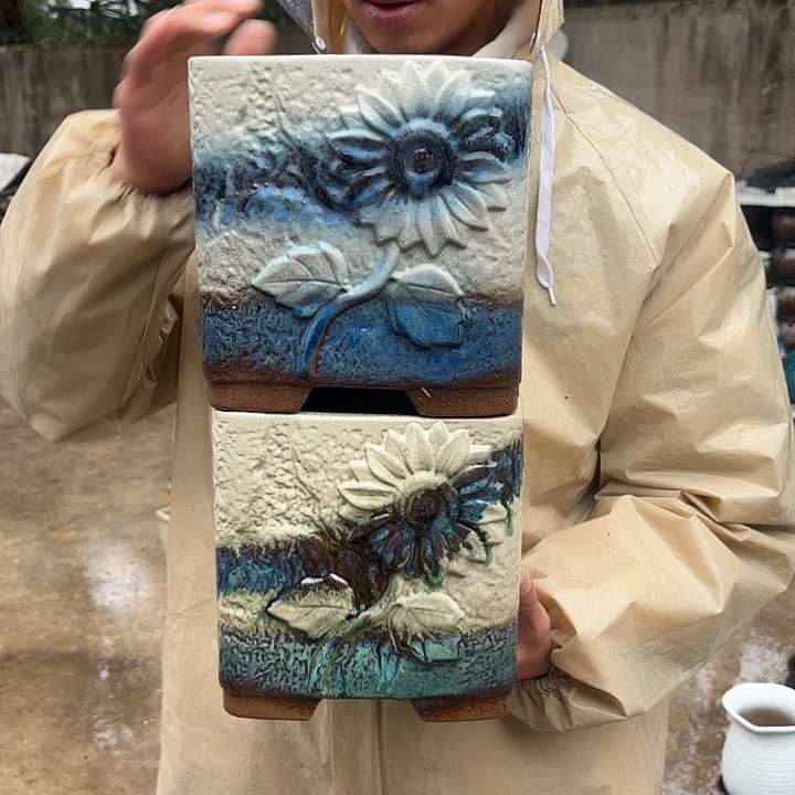 红陶复古两个色口径19高度19