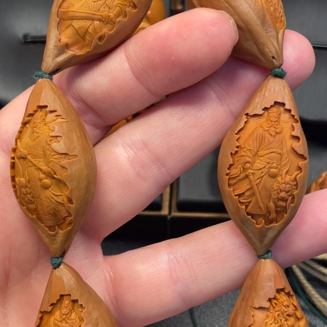 手串/手链橄榄核钟馗整身原皮