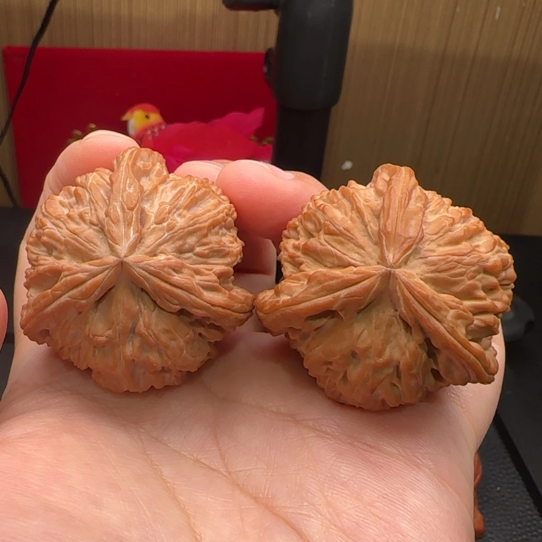 文玩核桃把件白奔全品41