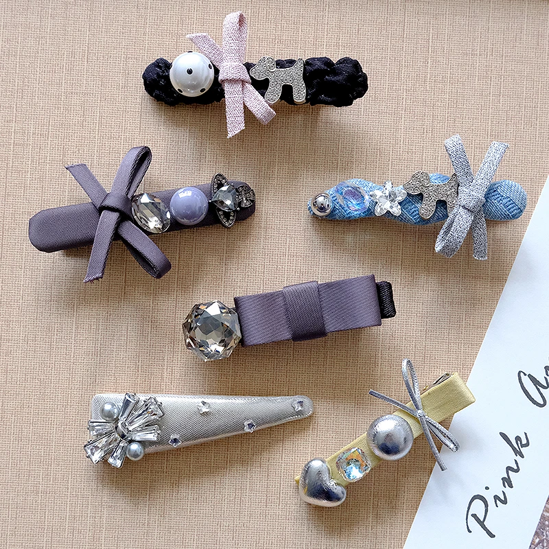 【复制单团单】 重工款定制边夹掰掰夹发饰 首拆为许愿色