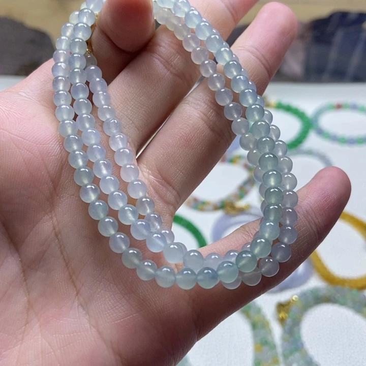 定制翡翠未镶嵌缅甸翡翠A货卡4.9