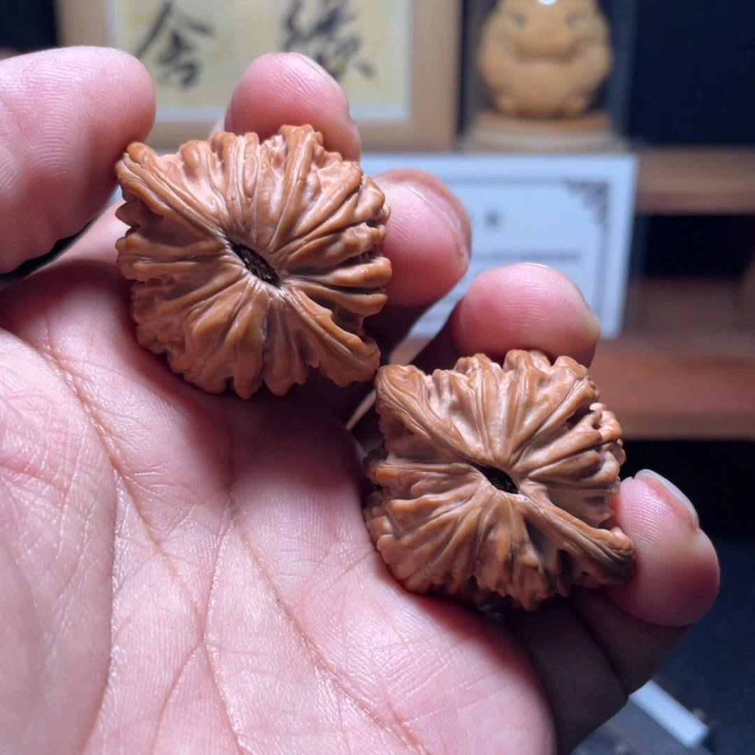 u***u把件文玩核桃汉高楼39尺