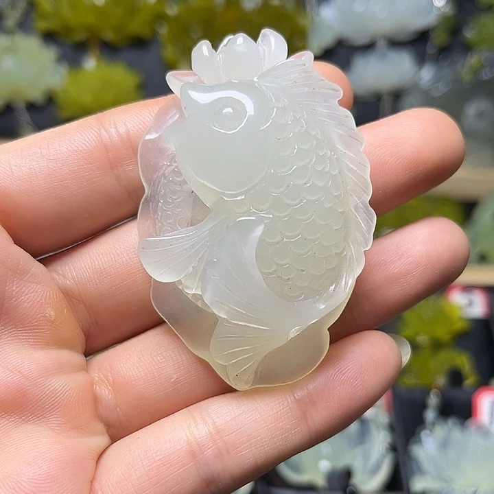 未镶嵌蛇纹石玉发饰