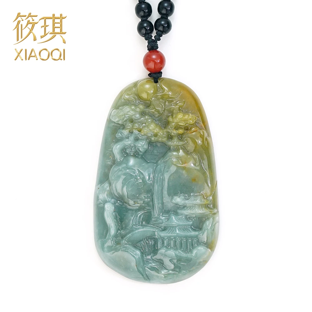 孤品翡翠挂件11578（珠链不是翡翠）（Joyce娇姐）