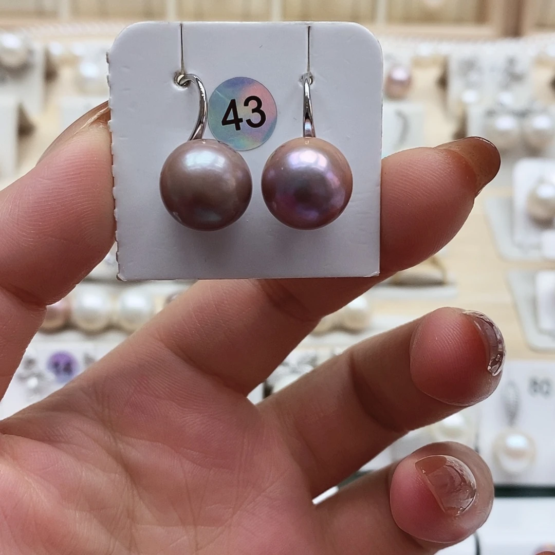 银S925镶嵌颈饰淡水珍珠