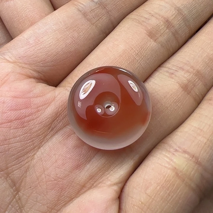 未镶嵌扣子南红玛瑙