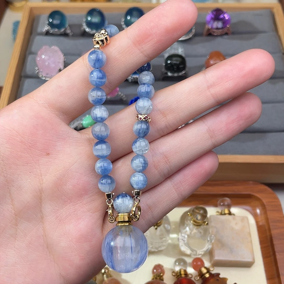 水晶颈饰未镶嵌Y**I天然水晶吊坠376