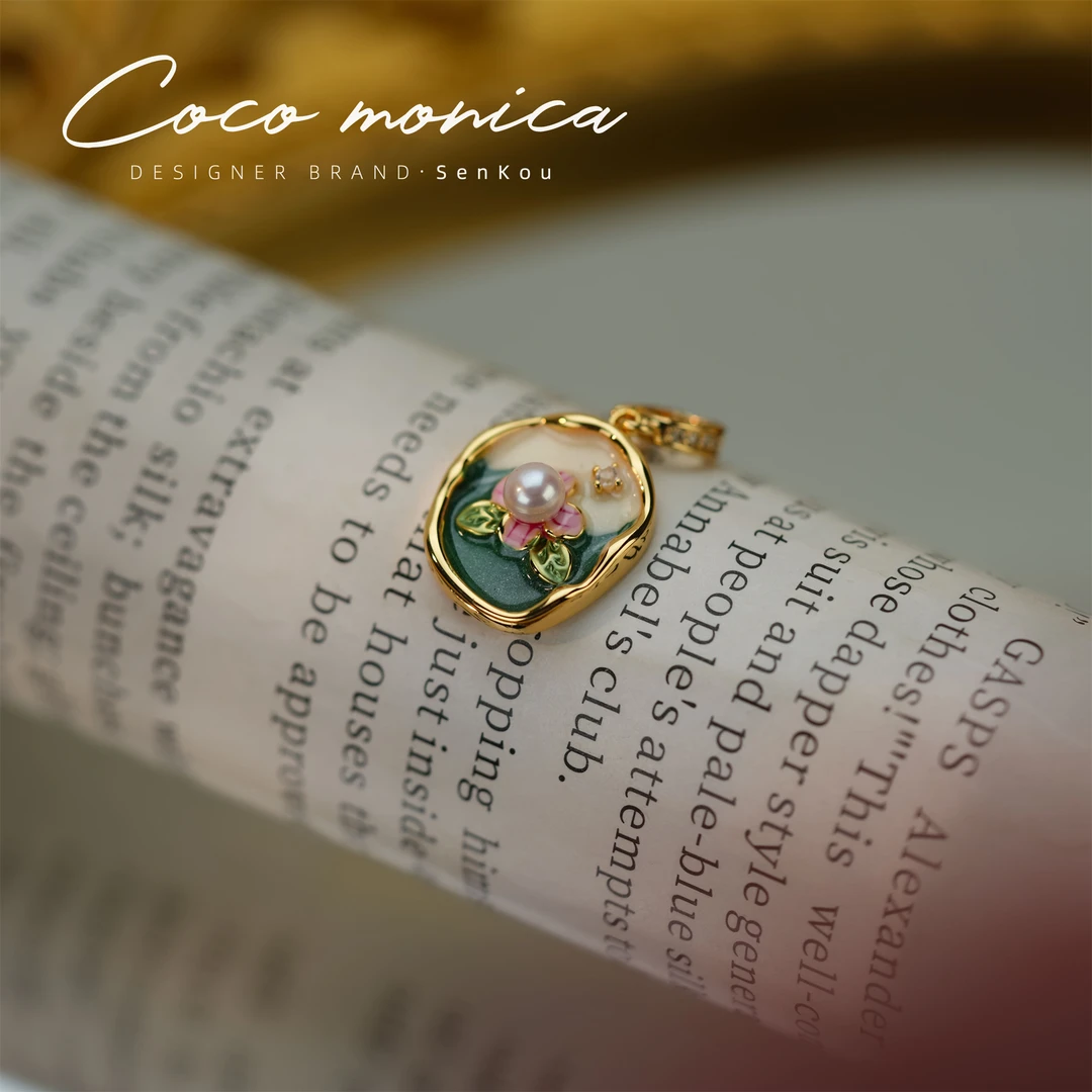 【小霞珠宝】吊坠气质女王小众设计师精致挂坠AB215多样性发一