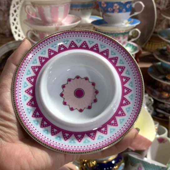 瓷片微瑕陶瓷处理介意请慎拍11.5厘米