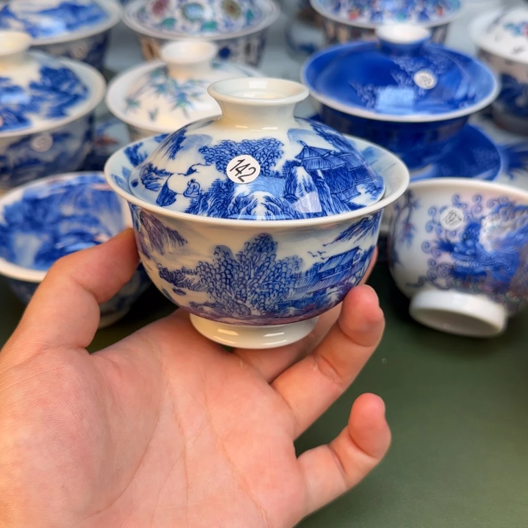 彦祖纯手工手绘茶具142