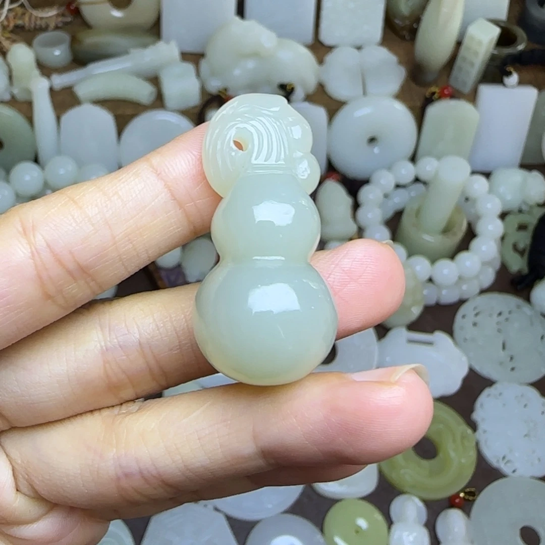未镶嵌和田玉挂件葫芦
