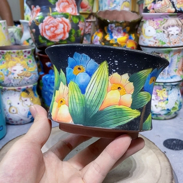 景德镇艺术手绘作品