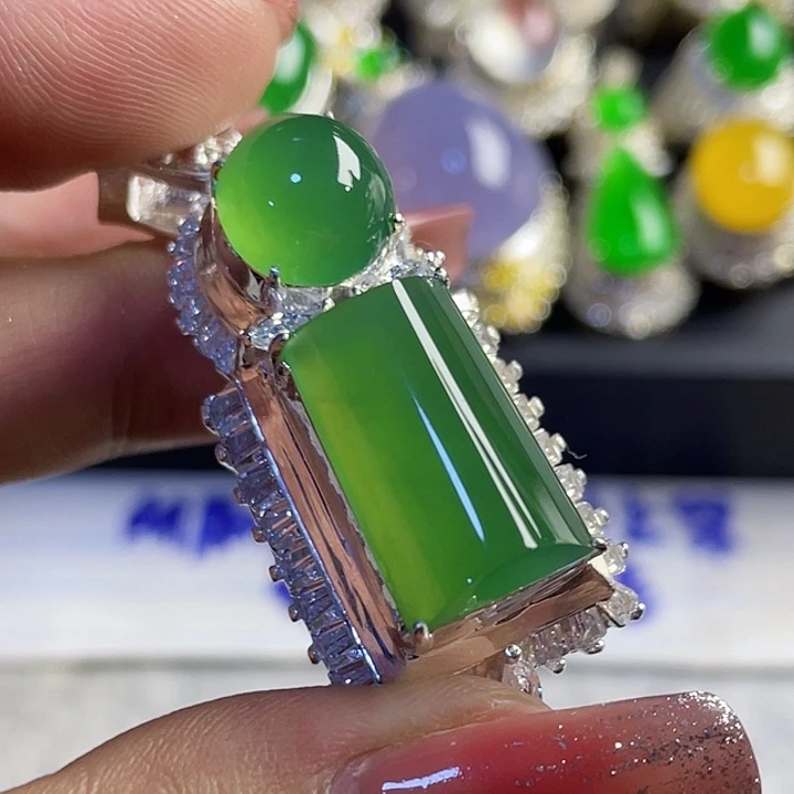 万***8定制翡翠未镶嵌9655489888