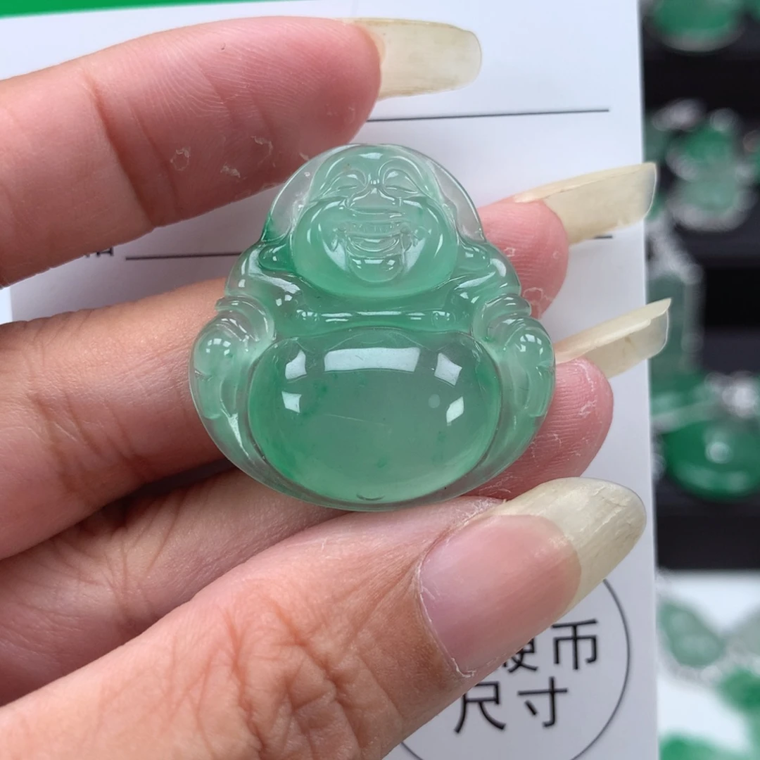 未镶嵌吊坠石英质玉（非洲翠）