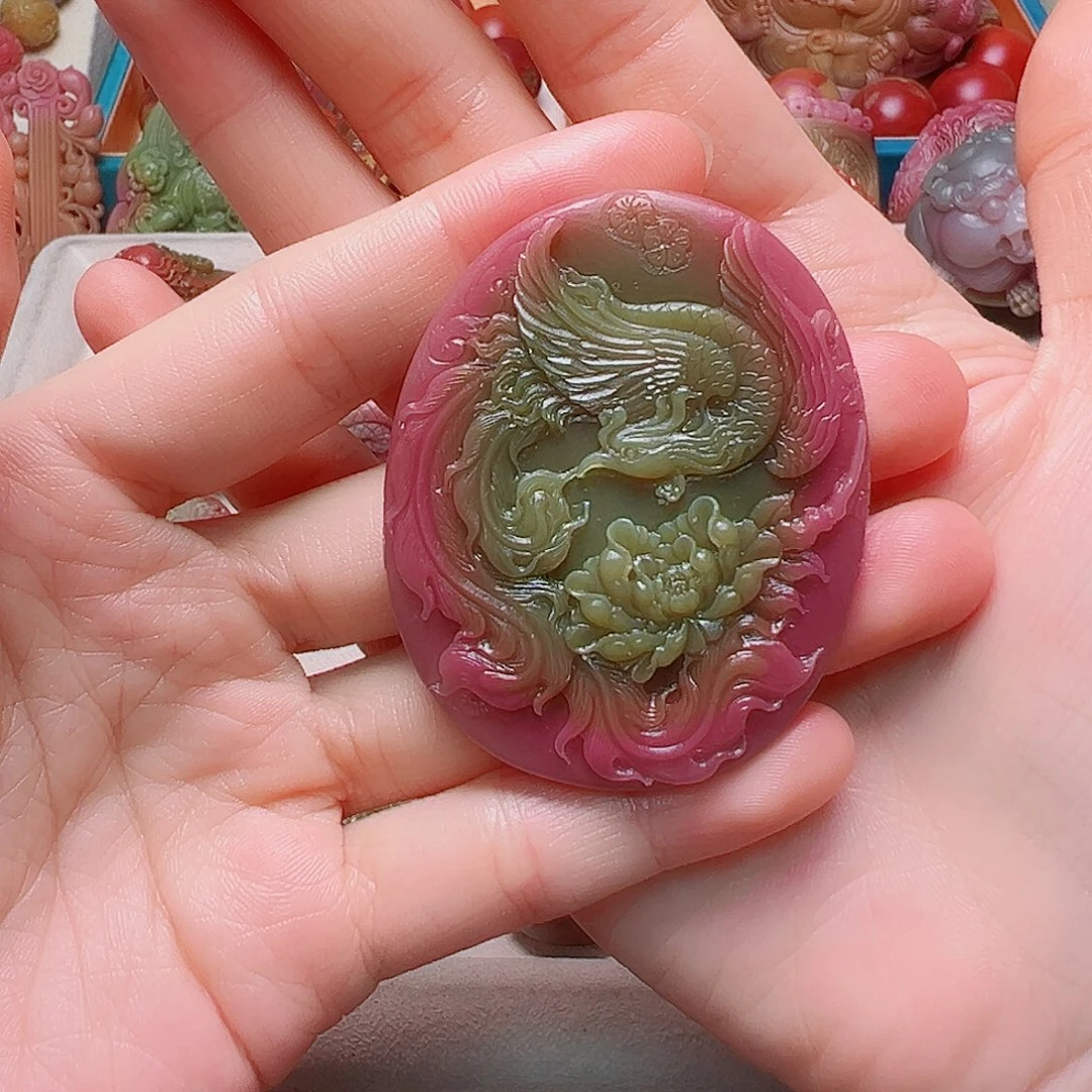 未镶嵌盐源玛瑙定制石英质玉开**好