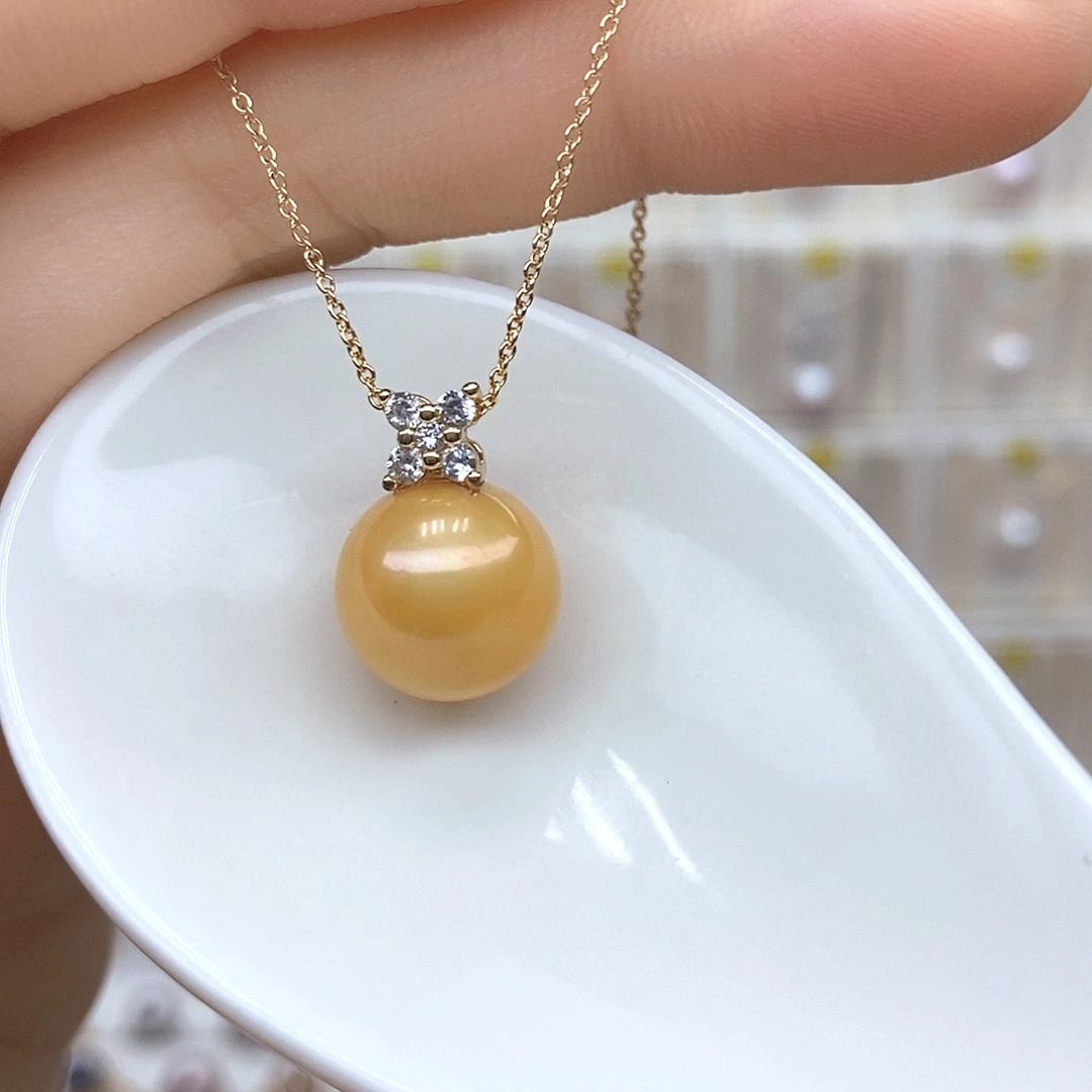 淡水珍珠合金颈饰