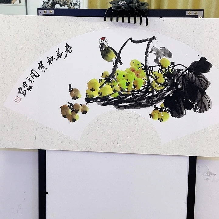 国画张圣敏先生纯手绘作品