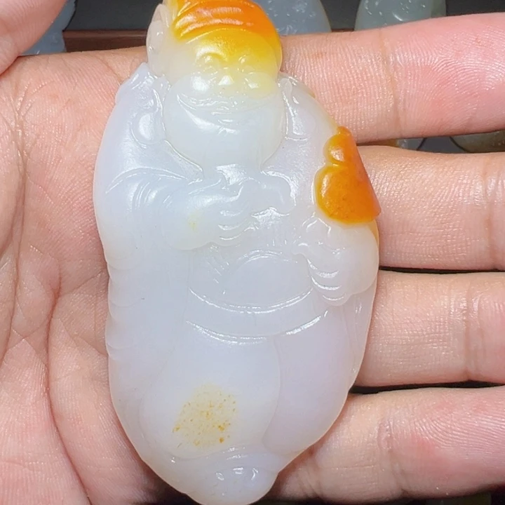 颈饰未镶嵌和田玉红*天