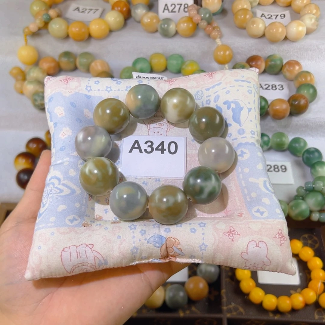 菩提根/象牙果吊坠圆珠23mm（微瑕）