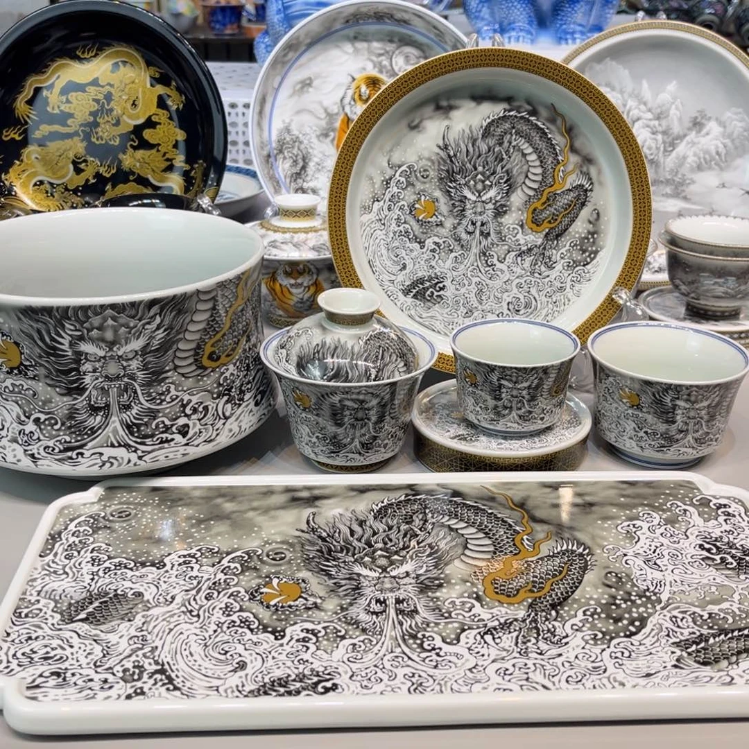 景德镇美术作品欣赏