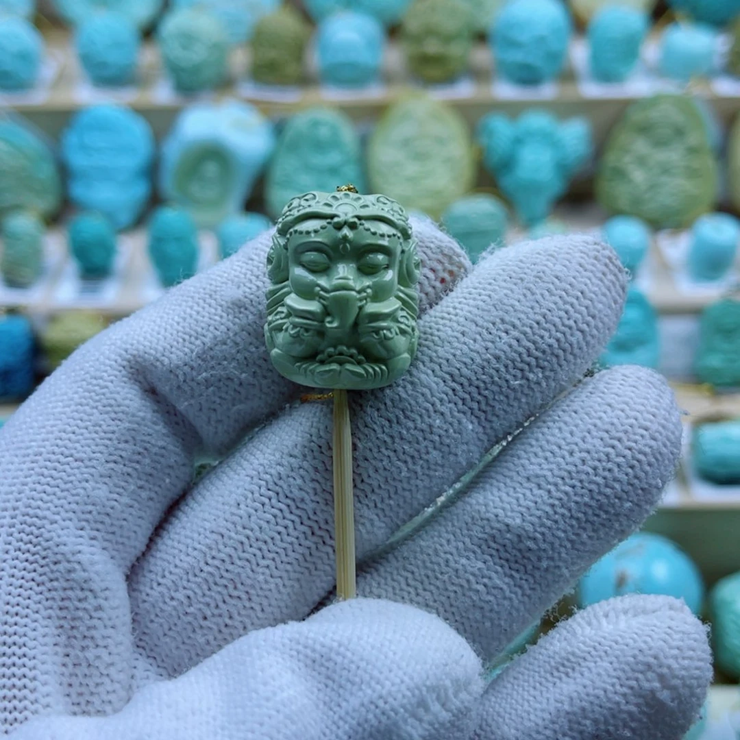 绿松石未镶嵌配饰