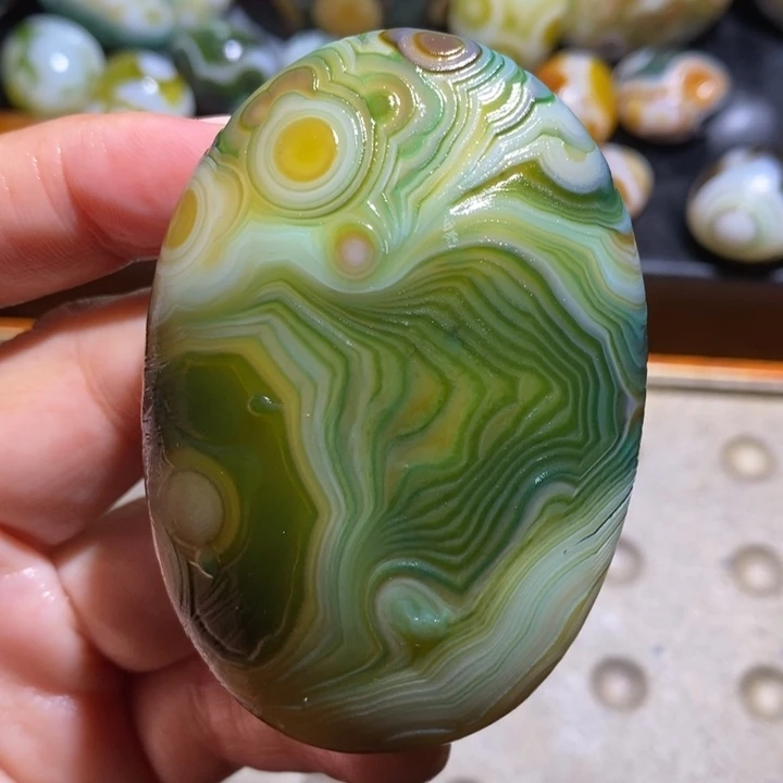 未镶嵌玛瑙/玉髓珠宝半成品