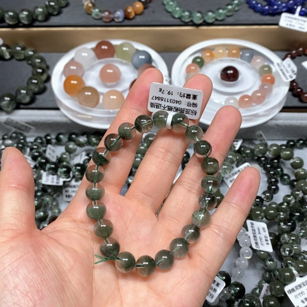水晶手链未镶嵌绿幽灵