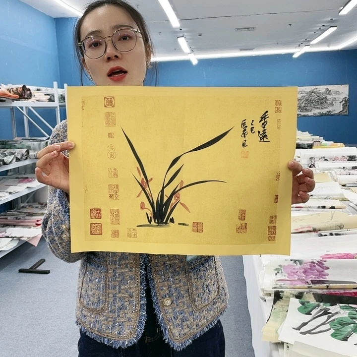 国画纯手绘国画作品鉴赏