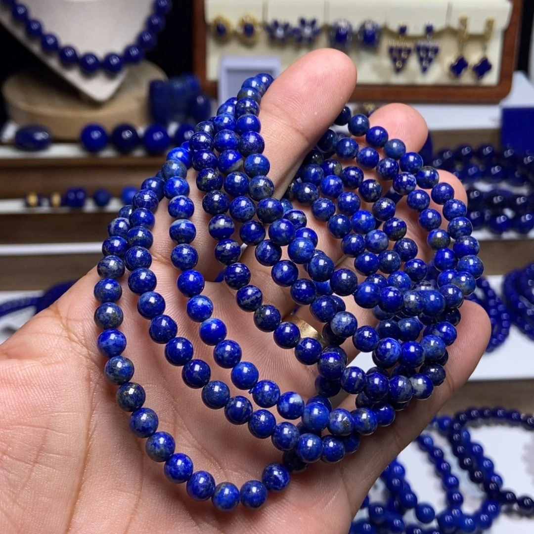 青金石未镶嵌特漏 福利 天然 手串#多样性发一#5+